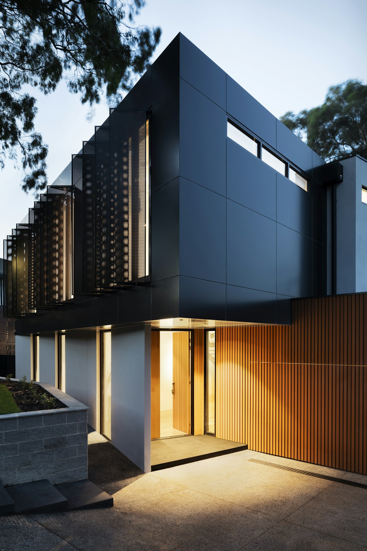 Modern office building exterior